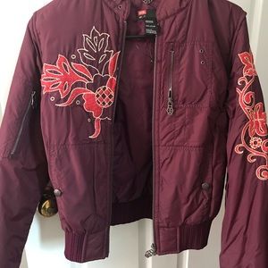 Diesel Embroidered Jacket- cool ass jacket!